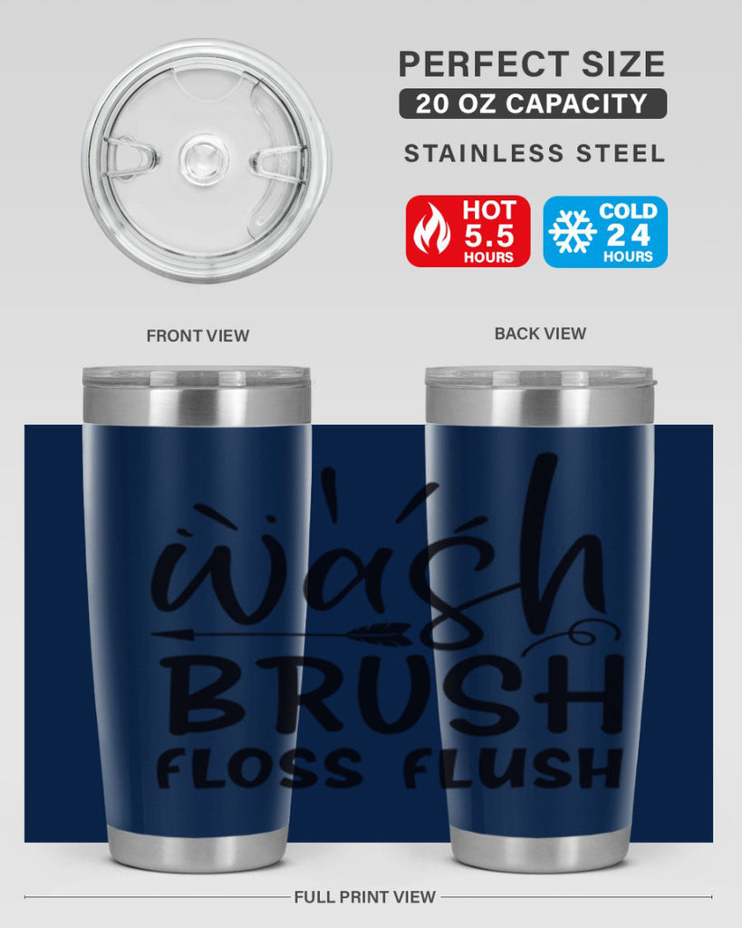 wash brush floss flush 73#- kitchen- Tumbler