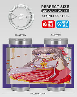 A beautiful and happy girl with kimono 104#- anime- Tumbler