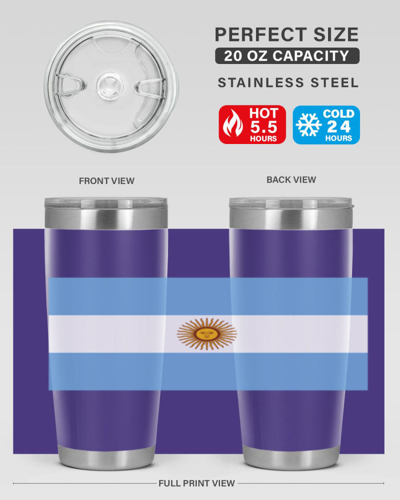 Argentina 191#- world flags- Tumbler