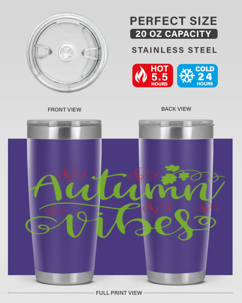 Autumn Vibes 40#- fall- Tumbler