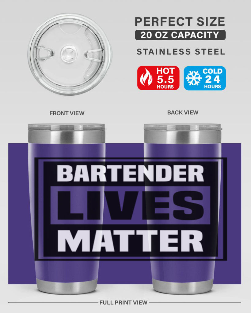 BARTENDER Style 7#- bartender- tumbler