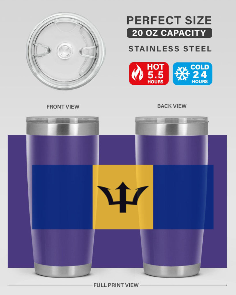 Barbados 183#- world flags- Tumbler