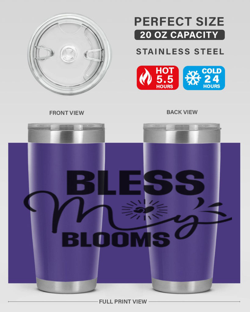 Bless My Blooms 42#- spring- Tumbler