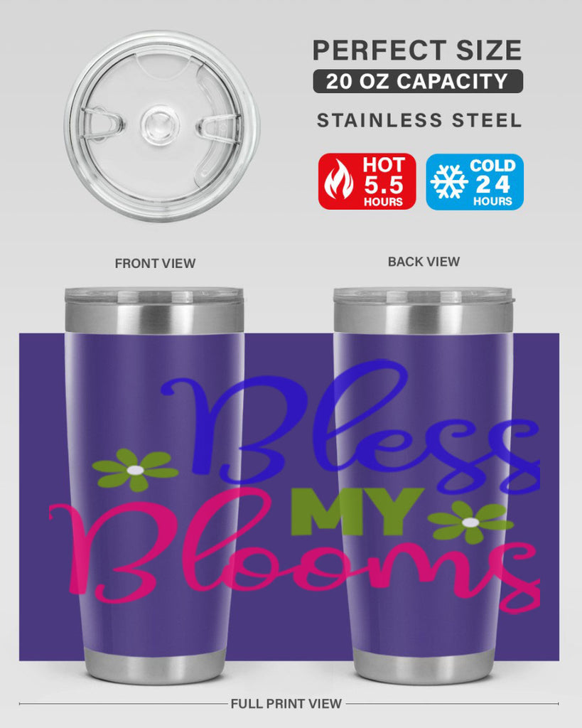 Bless My Blooms 46#- spring- Tumbler