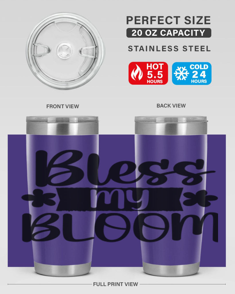 Bless my bloom  design 60#- spring- Tumbler