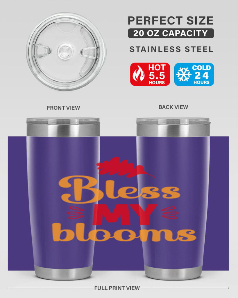 Bless my blooms 43#- spring- Tumbler