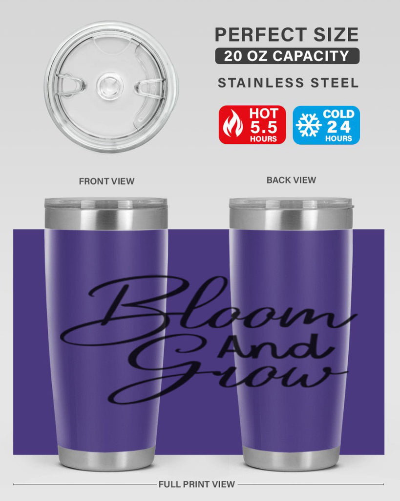 Bloom and grow  83#- spring- Tumbler