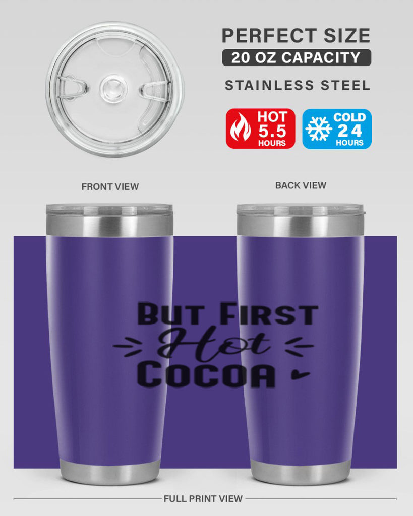 But First Hot Cocoa 29#- winter- Tumbler
