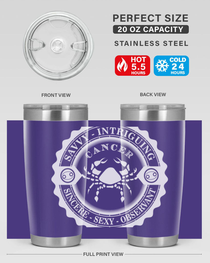 Cancer 16#- zodiac- Tumbler