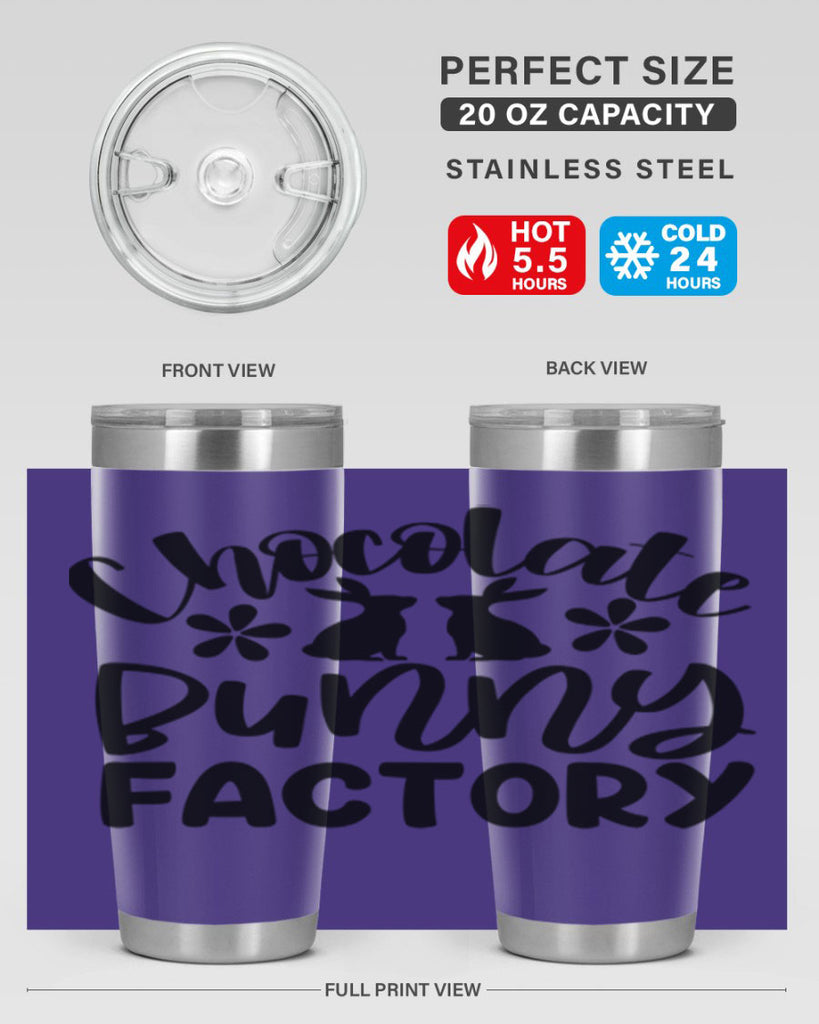 Chocolate bunny factory  110#- spring- Tumbler