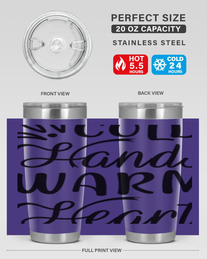 Cold Hands Warm Heart 54#- winter- Tumbler