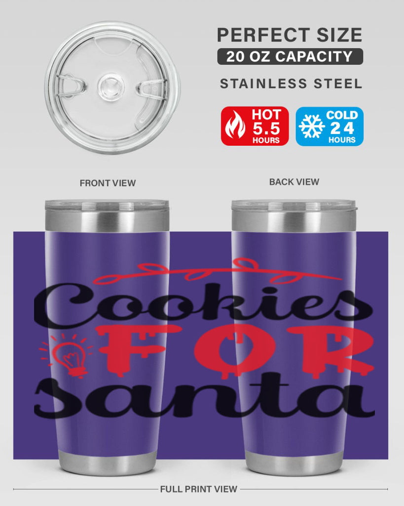 Cookies for santa 60#- winter- Tumbler