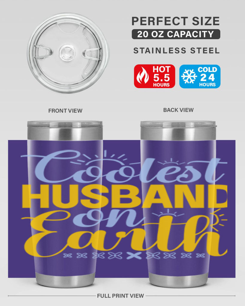 Coolest husband on earth61#- winter- Tumbler