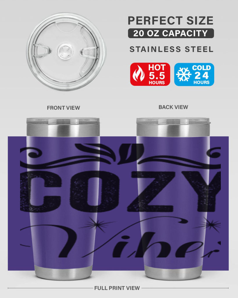 Cozy Vibes 77#- winter- Tumbler