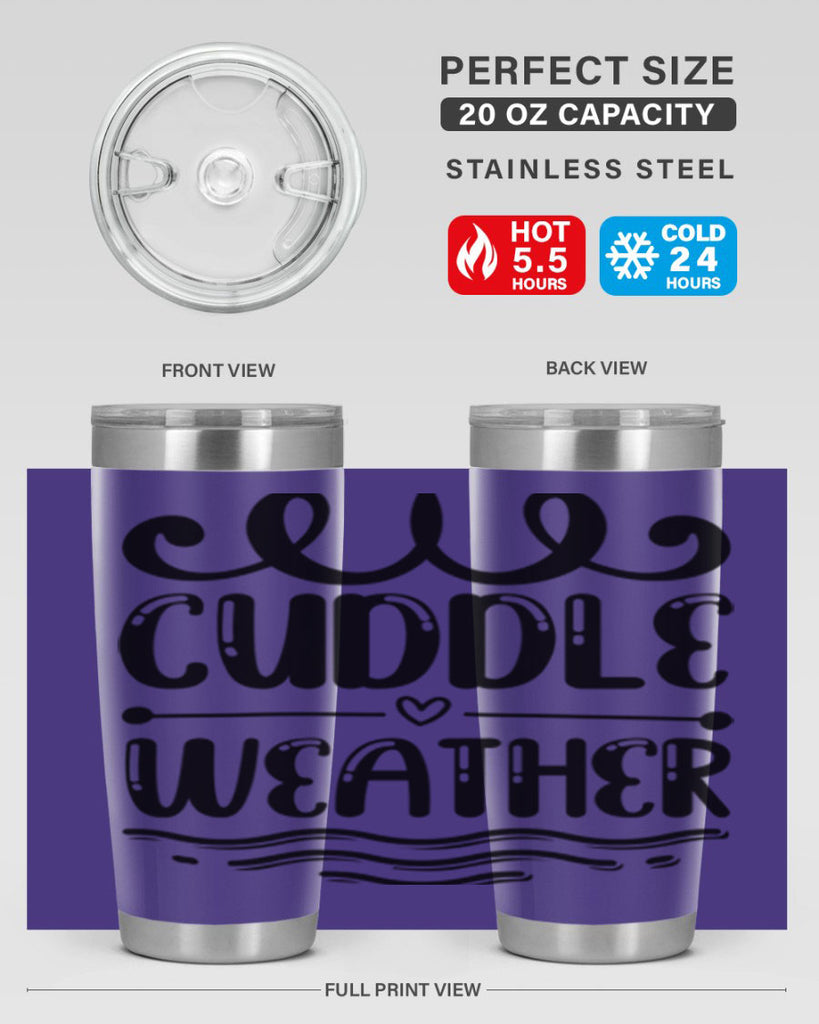 Cuddle Weather 86#- winter- Tumbler