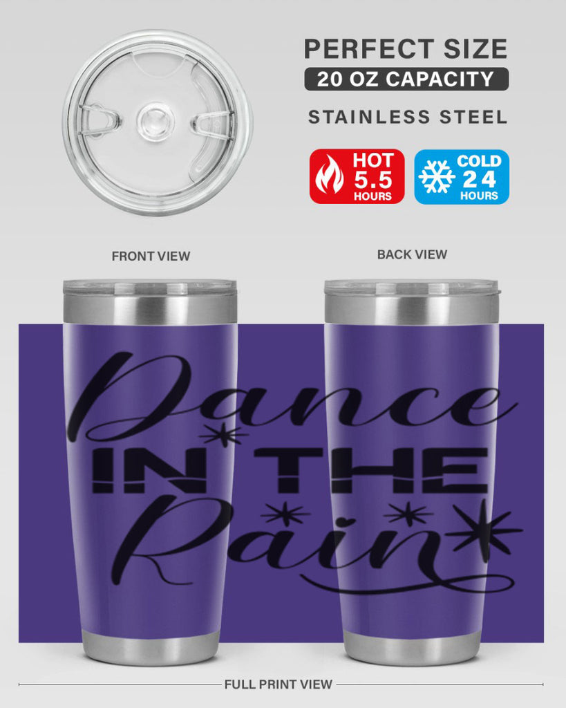 Dance In The Rain 116#- spring- Tumbler