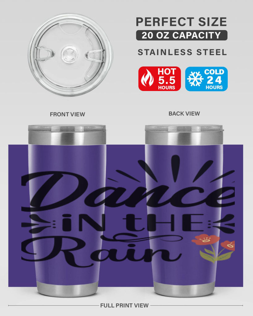 Dance in the Rain  121#- spring- Tumbler