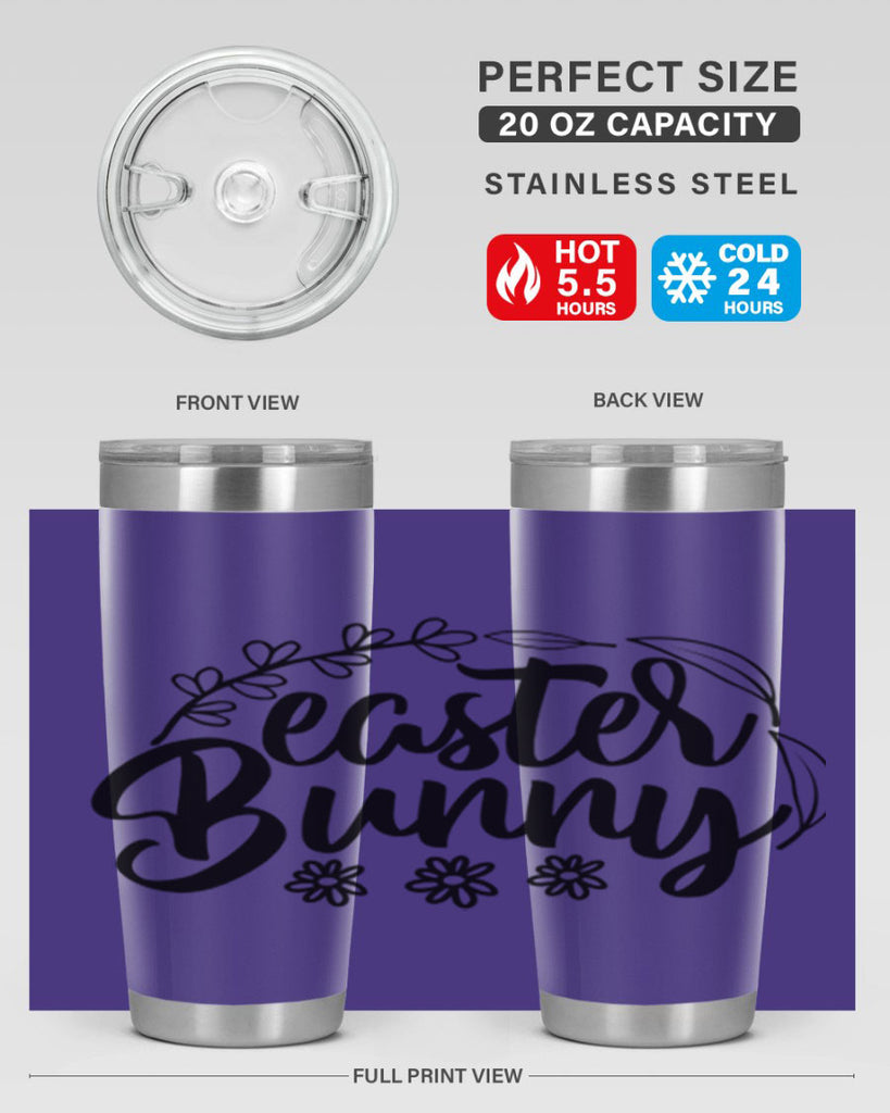 Easter bunny  129#- spring- Tumbler