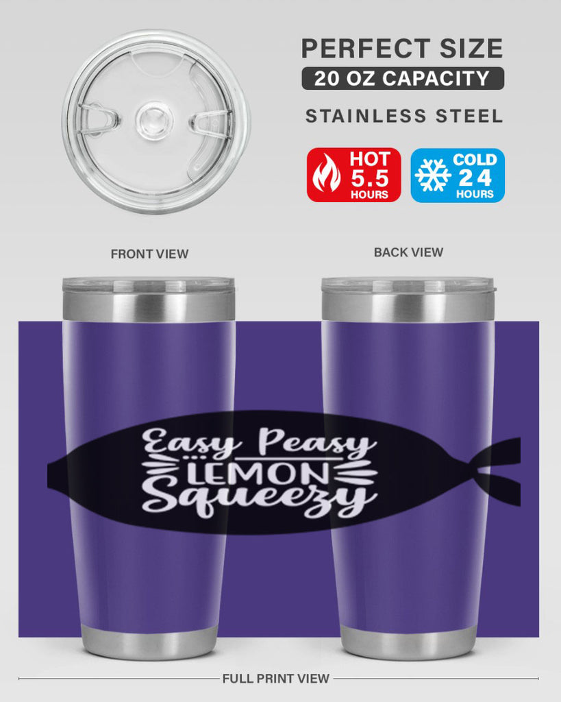 Easy peasy lemon squeezy 159#- mermaid- Tumbler