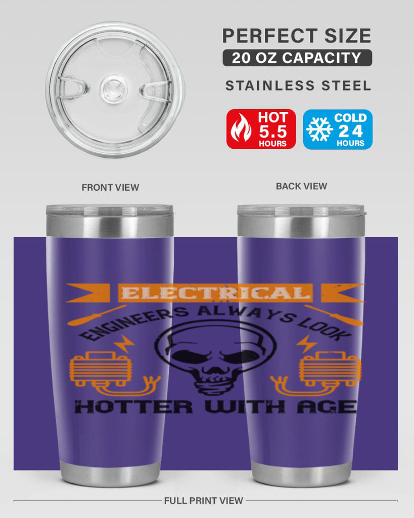 Electrical engineers always look hotter with age Style 58#- electrician- tumbler