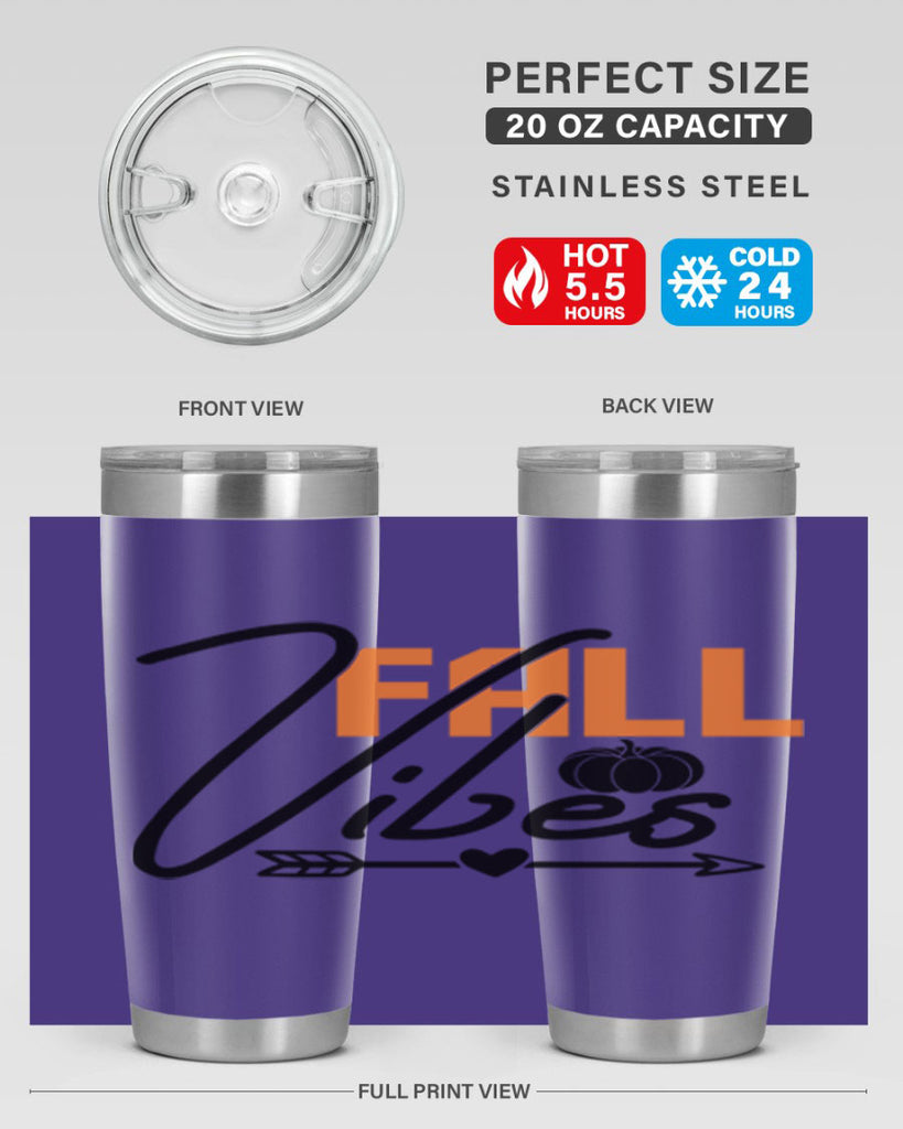 Fall Vibes 142#- fall- Tumbler