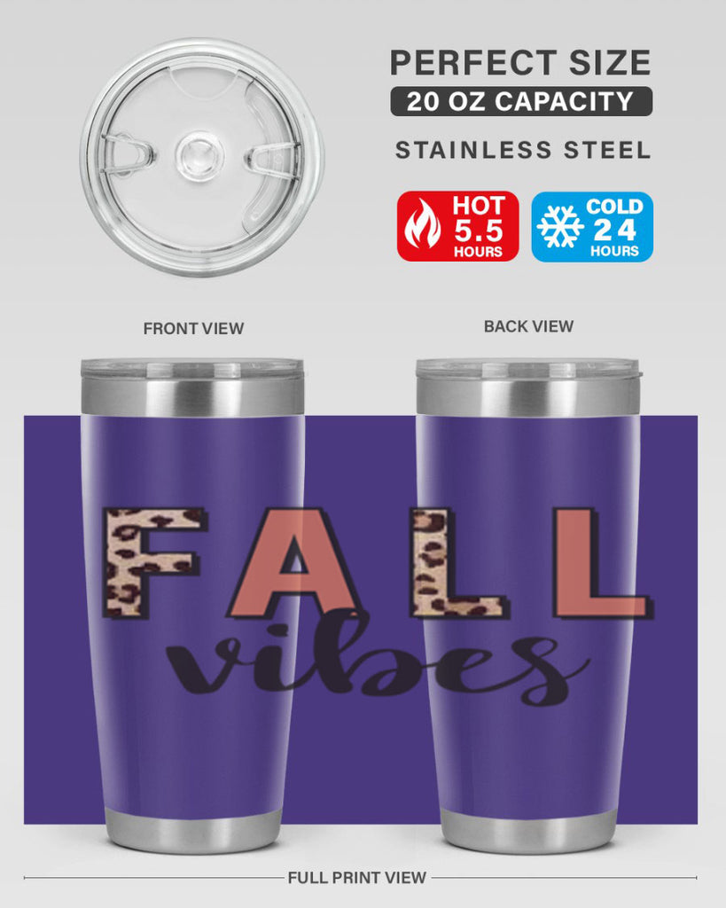 Fall Vibes 143#- fall- Tumbler