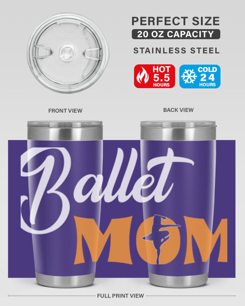 Fitted Dance Mom Ballet SVG Ballet 40#- ballet- Tumbler