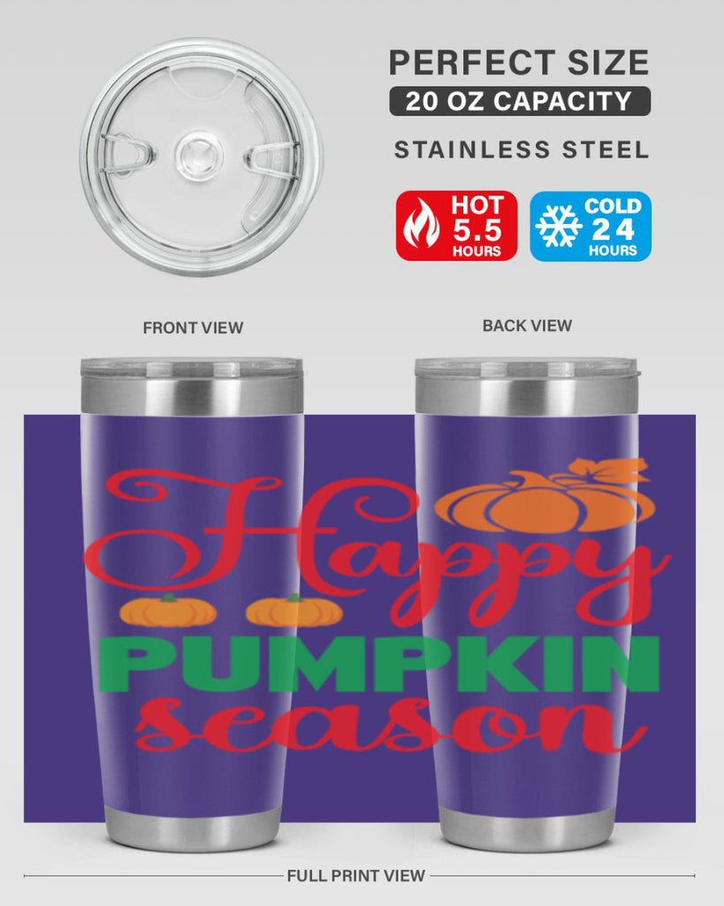HAPPYPUMPKINSEASON 257#- fall- Tumbler