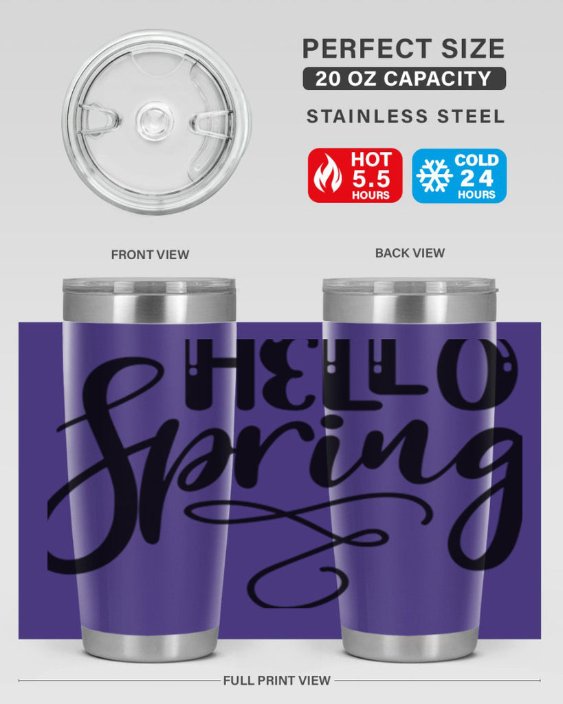 HELLO SPRING  230#- spring- Tumbler