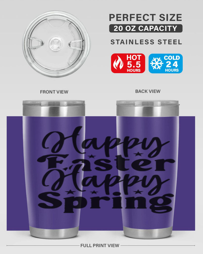 Happy Easter Happy Spring 156#- spring- Tumbler
