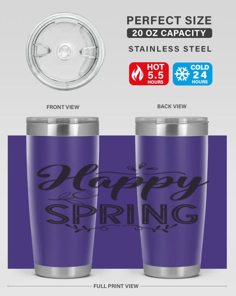 Happy spring175#- spring- Tumbler