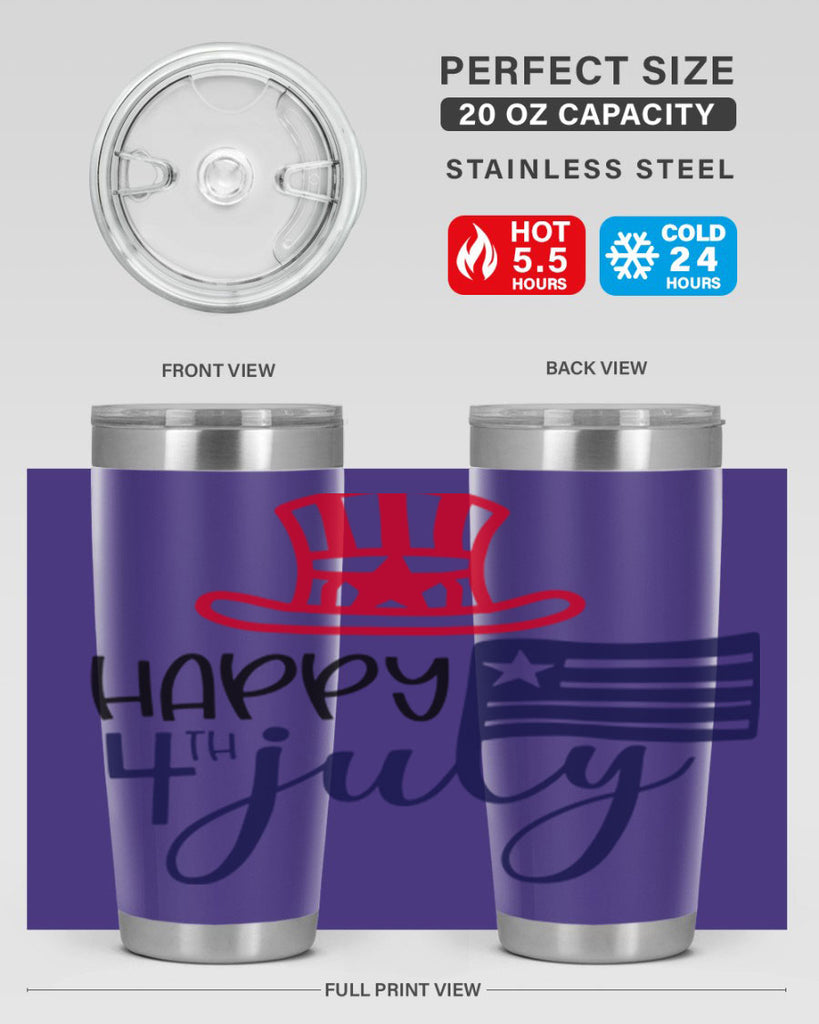 Happy th July Style 152#- Fourt Of July- Tumbler