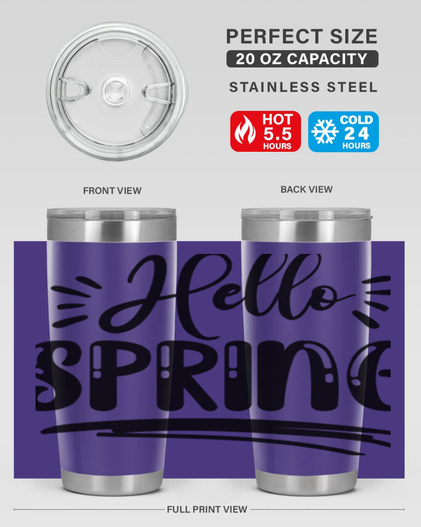 Hello Spring  229#- spring- Tumbler