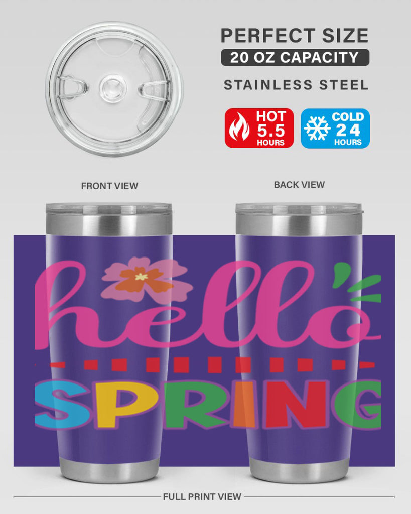 Hello Spring  231#- spring- Tumbler