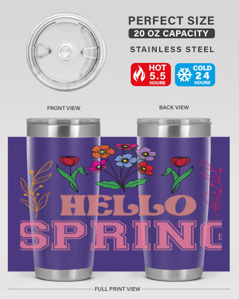 Hello Spring  234#- spring- Tumbler