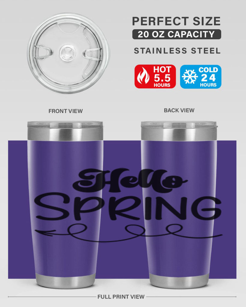 Hello spring  228#- spring- Tumbler