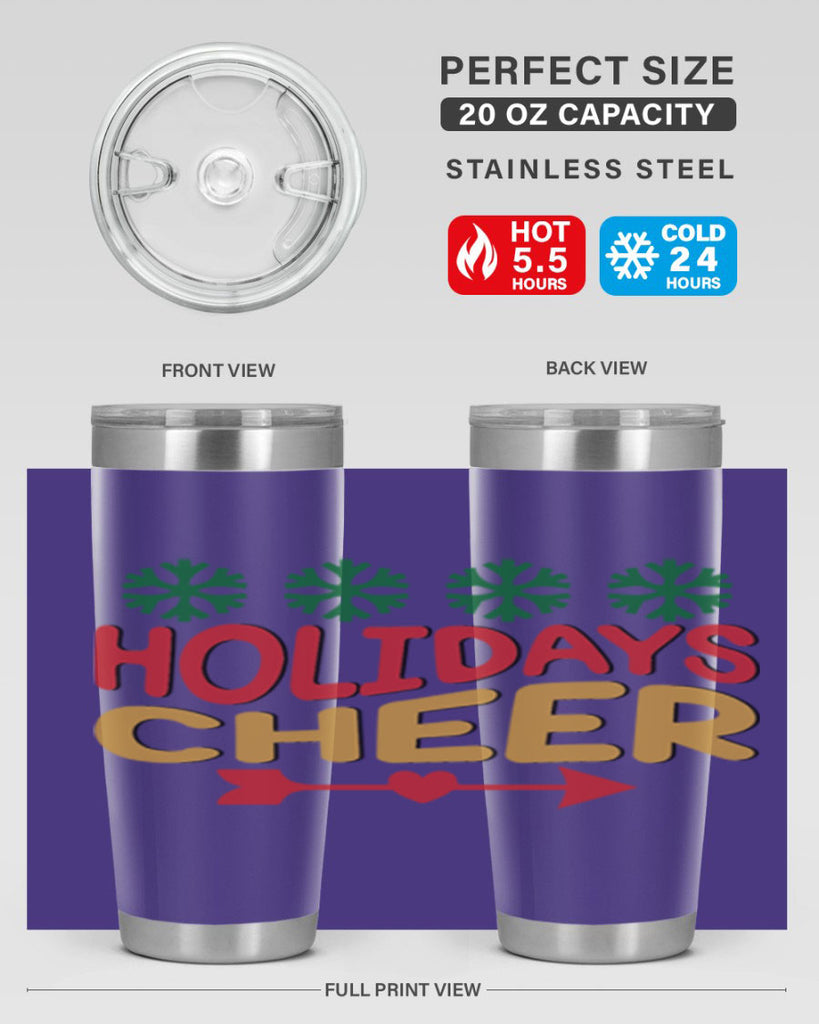 Holidays Cheer 192#- winter- Tumbler