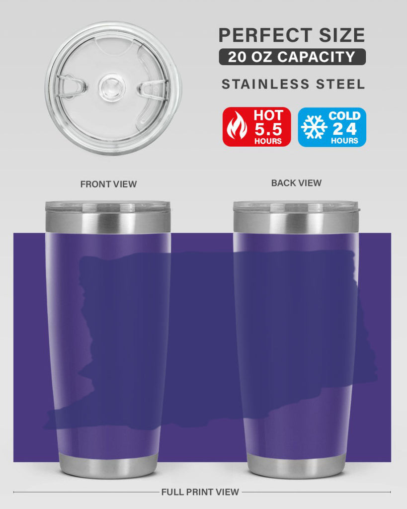 Indiana 37#- stateflags- Tumbler