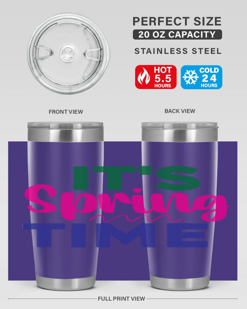 It's Spring Time 278#- spring- Tumbler