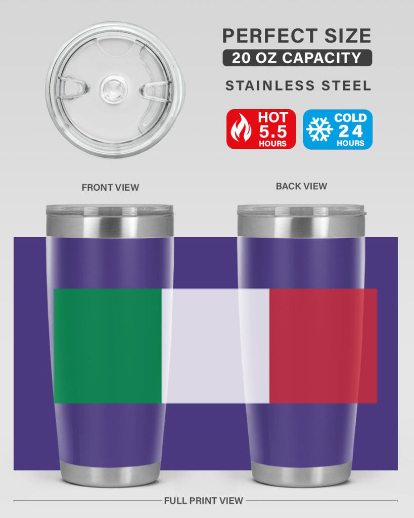 Italy 115#- world flags- Tumbler