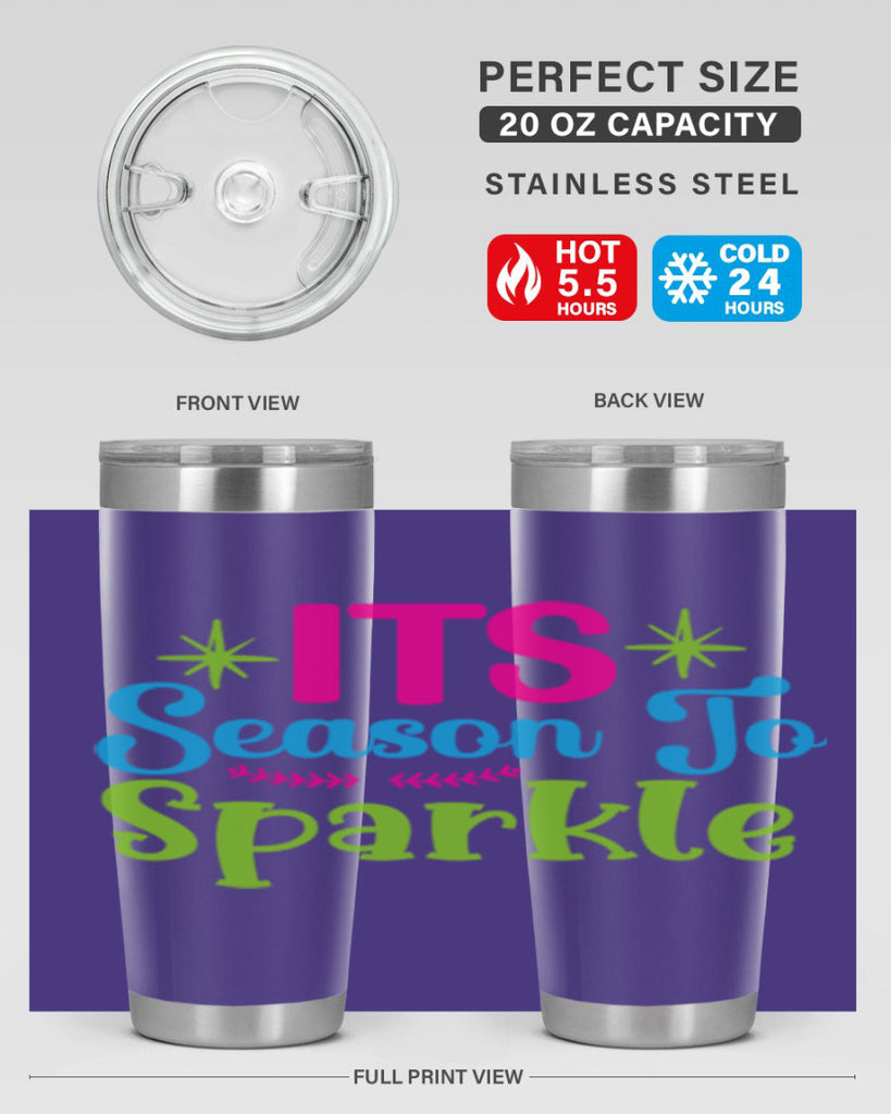 Its Season To Sparkle 267#- winter- Tumbler