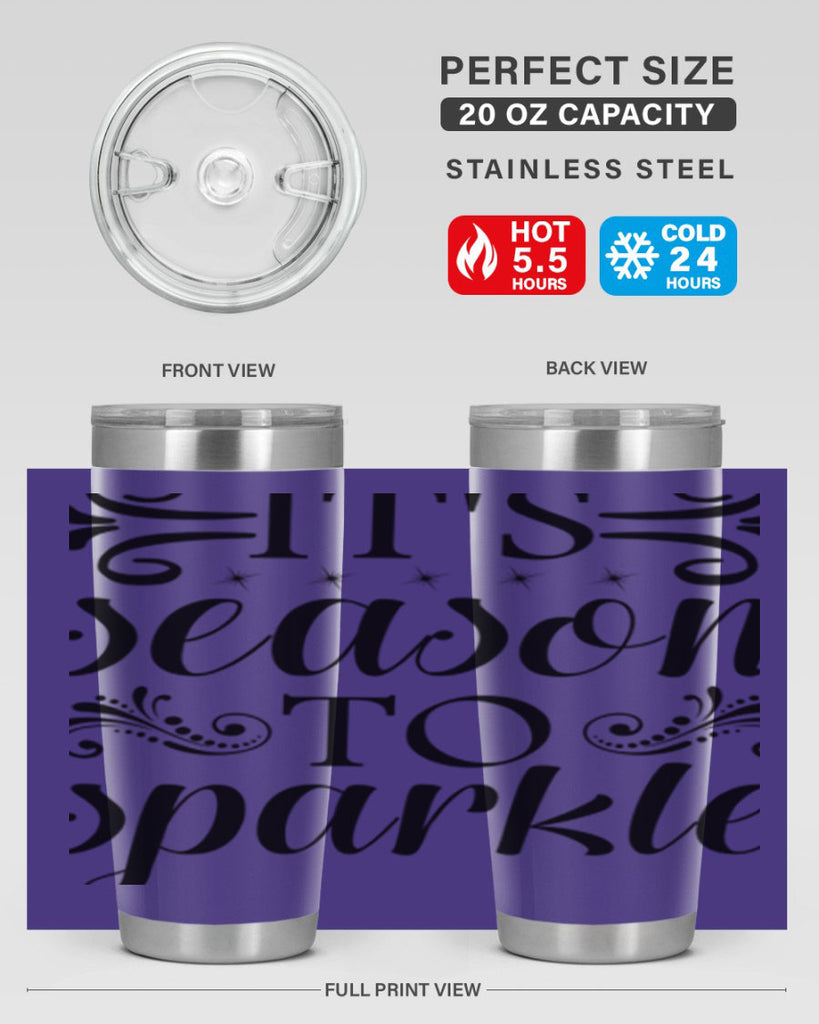 Its Season to Sparkle 271#- winter- Tumbler
