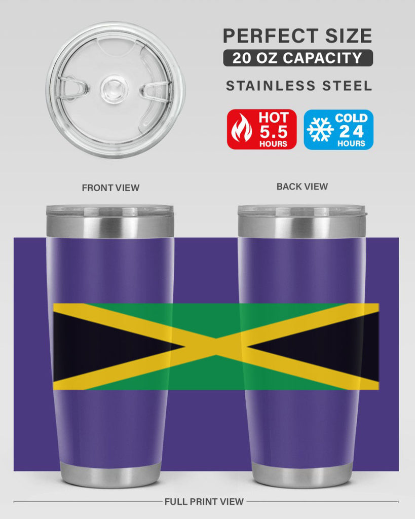Jamaica 114#- world flags- Tumbler