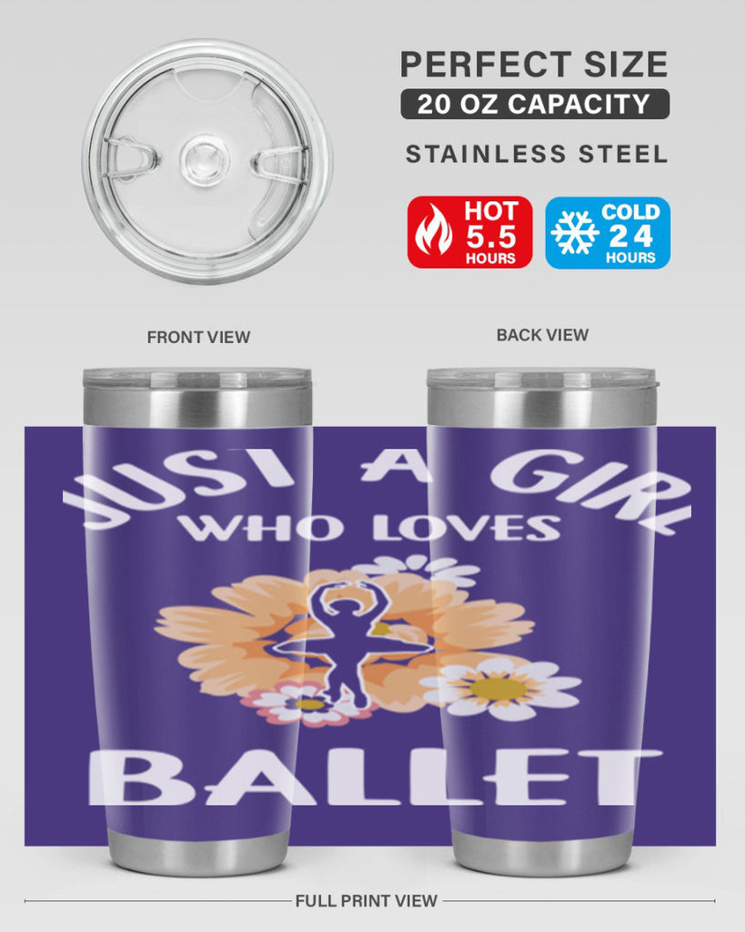 Just a Girl Who Loves Ballet 56#- ballet- Tumbler