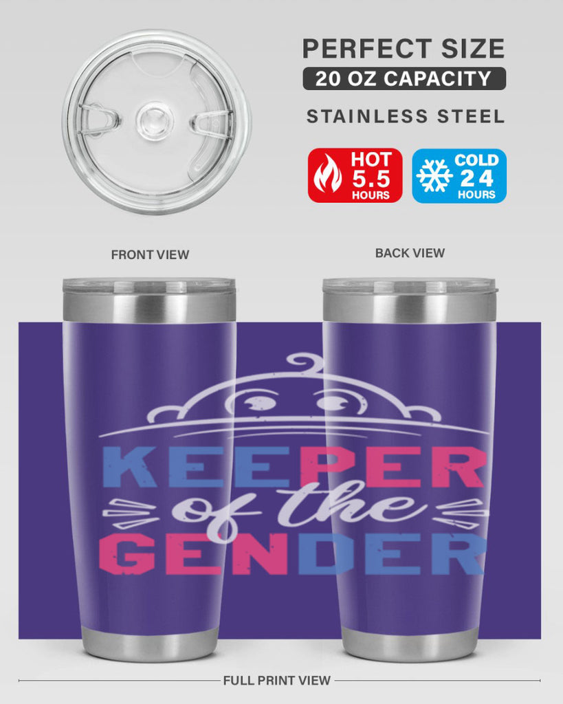 Keeper of the gender Style 31#- baby shower- tumbler