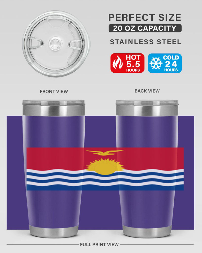 Kiribati 109#- world flags- Tumbler
