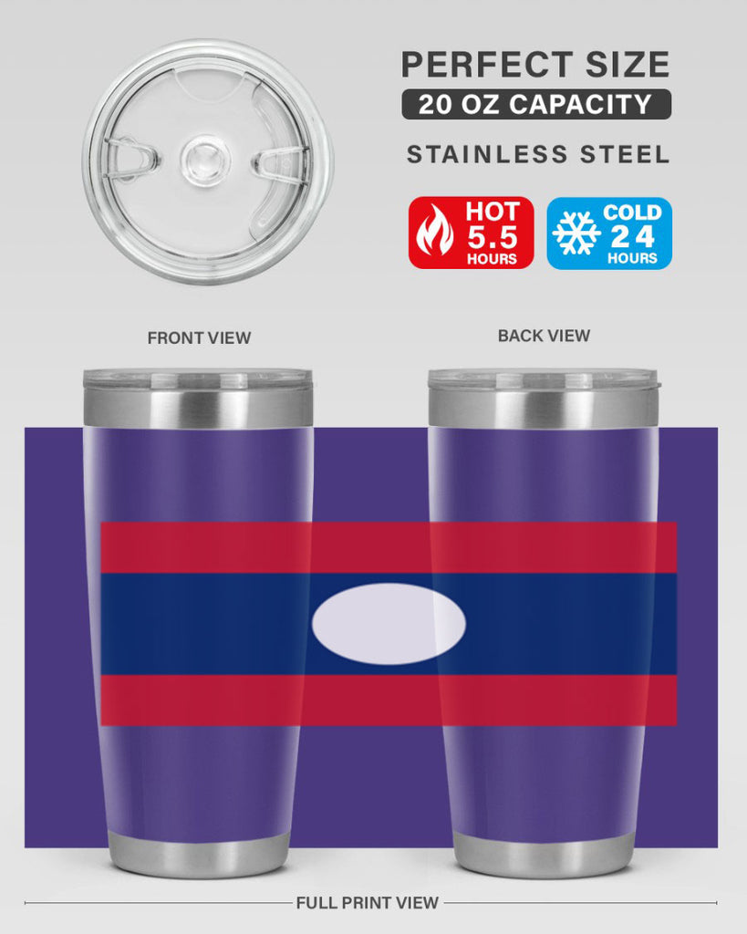 Laos 105#- world flags- Tumbler