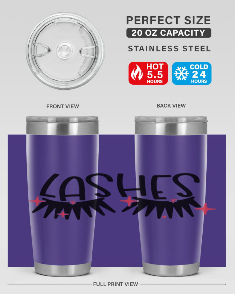 Lashes Style 70#- make up- Tumbler