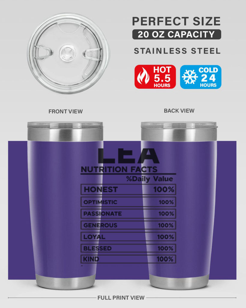 Lea Nutrition Facts 276#- zodiac- Tumbler