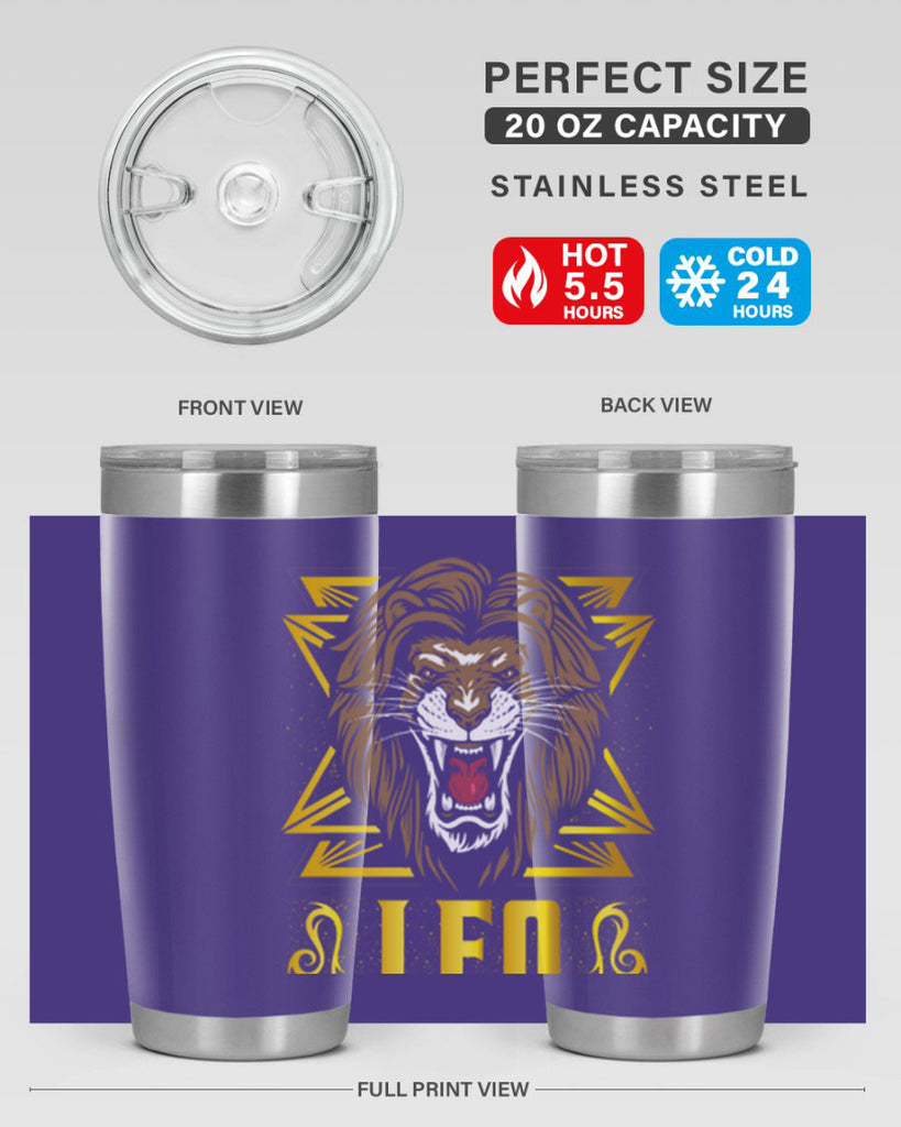 LeoSign 295#- zodiac- Tumbler